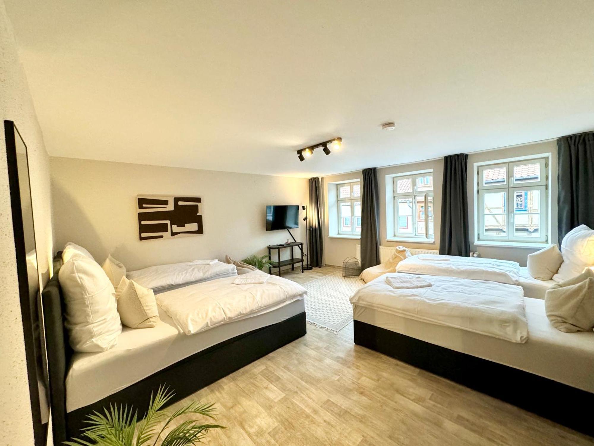 Gina Stay - Apartmenthaus Im Zentrum Von Quedlinburg Exteriér fotografie
